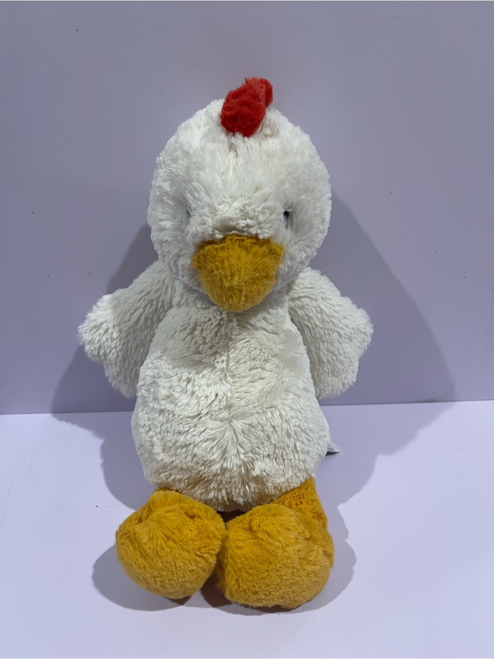 Jellycat Bashful Chicken Rooster Soft Plush Small 8” Stuffed Animal Retired